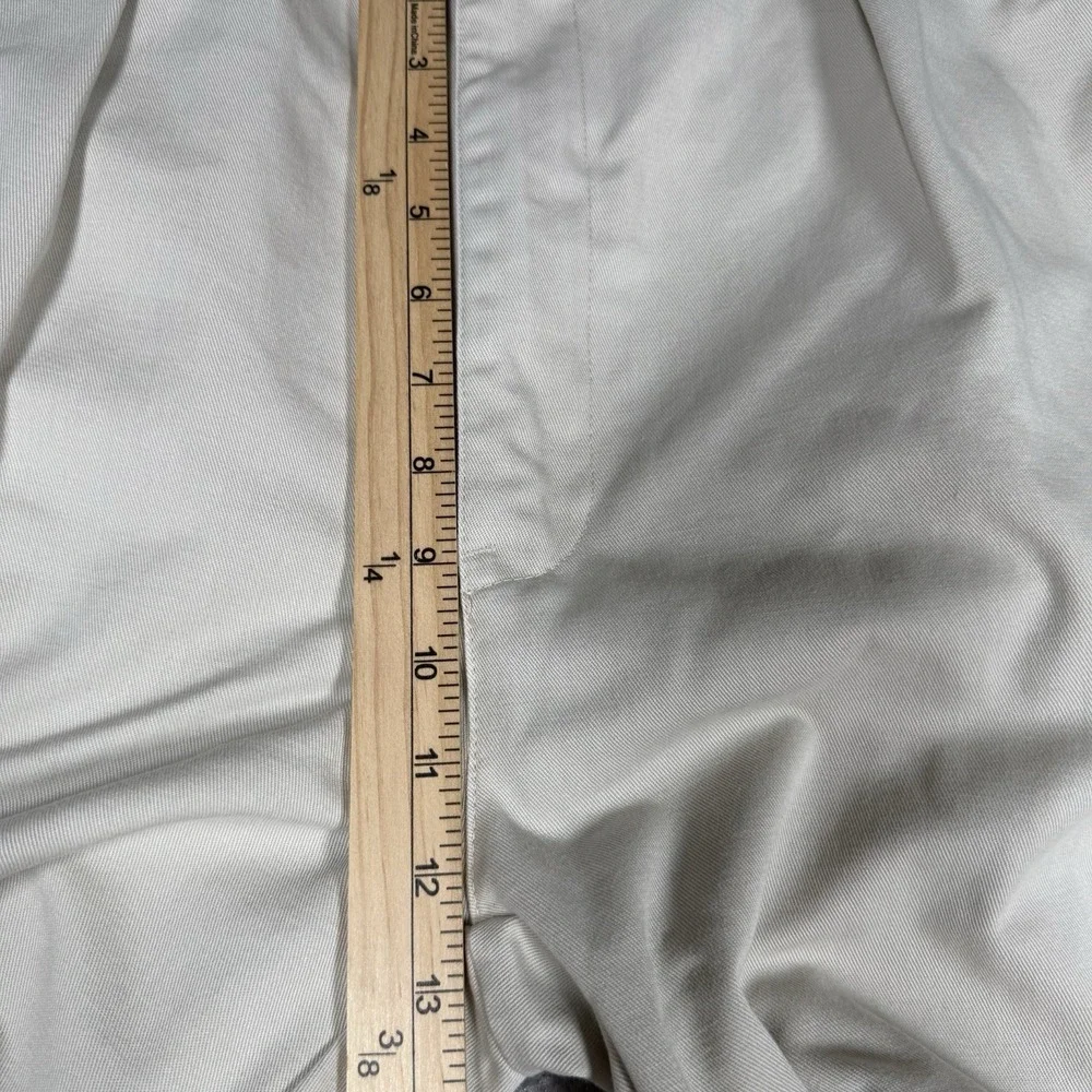 Polo Ralph Lauren Pants Men's 35x29 Beige‎ Straight Leg Pleated Front Baggy Prep